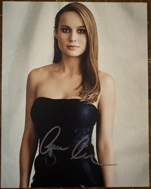 Brie Larson signed Autographed Signature 8×10 matte Photograph