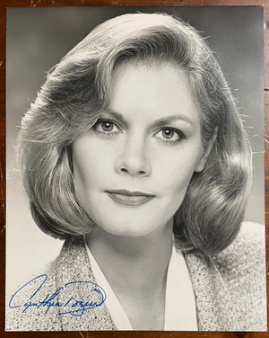 Cynthia Dozier Signed Autograph Signature 8x10 B&W Glossy As the World Turns