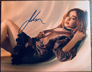 Sabrina Carpenter Signed Autographed Signature 8x10 Matte Photograph COA