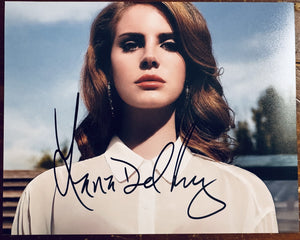 Lana Del Rey Signed Autographed Signature 8x10 Matte Photograph COA