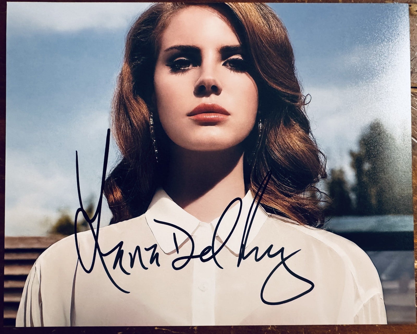 Lana Del Rey Signed Autographed Signature 8x10 Matte Photograph COA