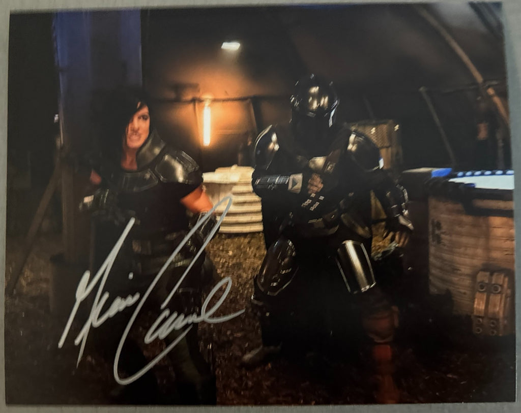 Gina Carano Mandalorian Signed Autographed Signature 8x10 Matte Photograph COA