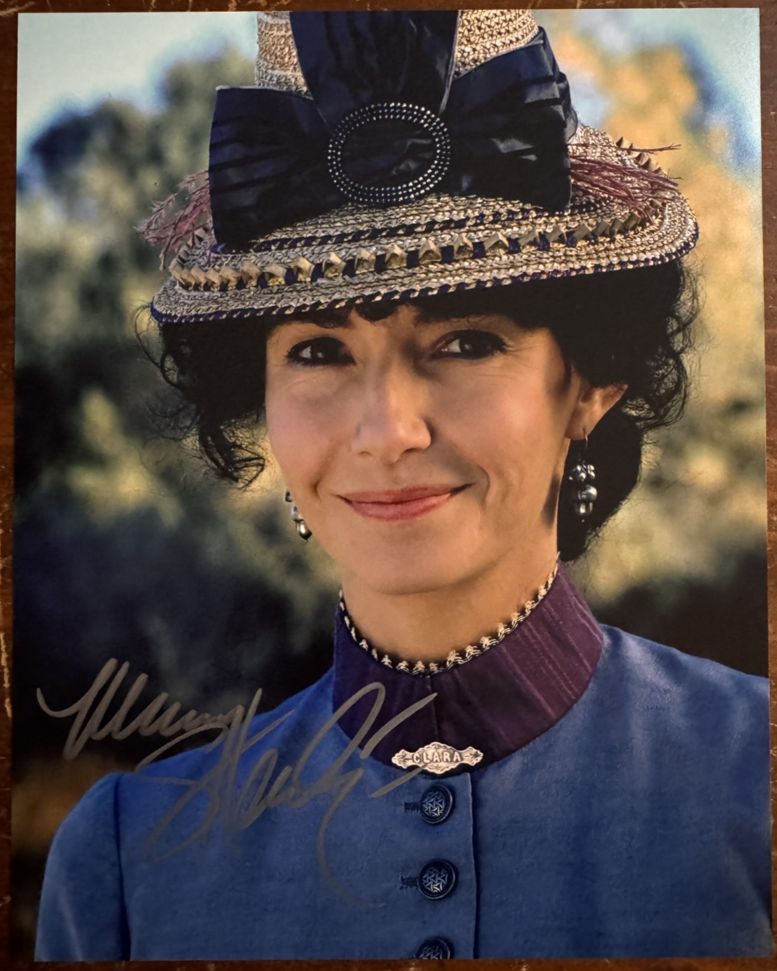 Mary Steenbrugen Signed Autographed Signature 8x10 Matte Back To The Future COA