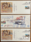 Iditarod Legends Signed Lot Doug Swingley, Bill Cotter, Paul Gebhardt 1st Day Is