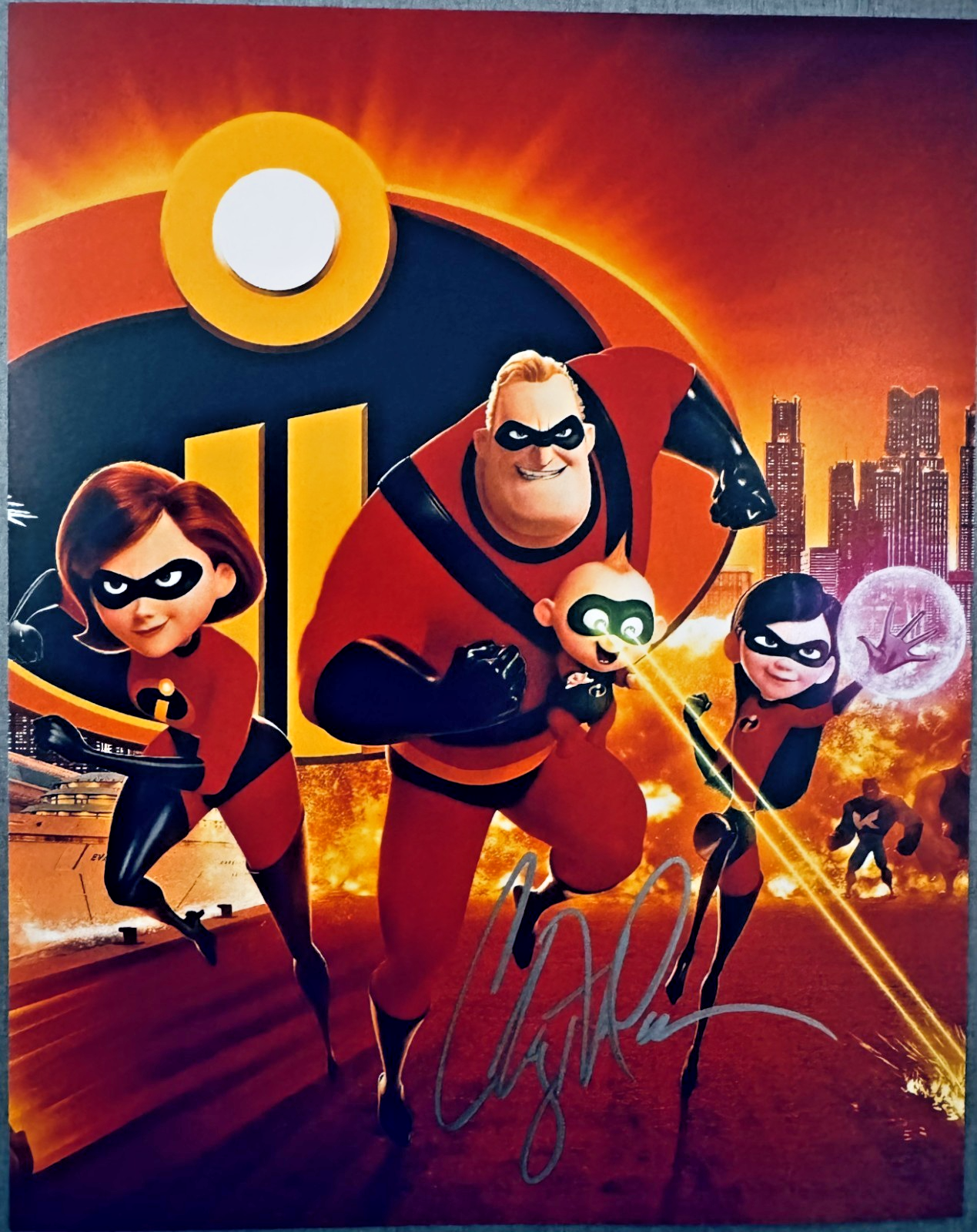 Craig T. Nelson Incredibles Signed Autographed Signature 8x10 Matte Photo COA