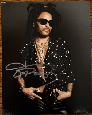 Lenny Kravitz Signed Autographed Signature 8x10 Matte Photograph COA