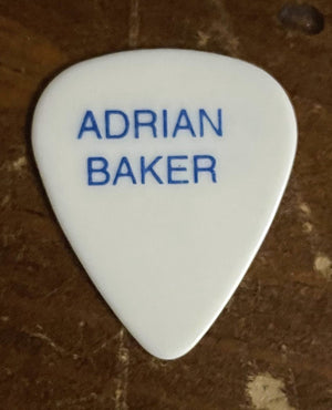 Adrian Baker 80's Original Guitar Pick from the Beach Boys Used During Show