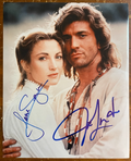 Jane Seymour & Joe Lando Signed Autograph Signature 8x10 Dr Quinn Medicine Woman