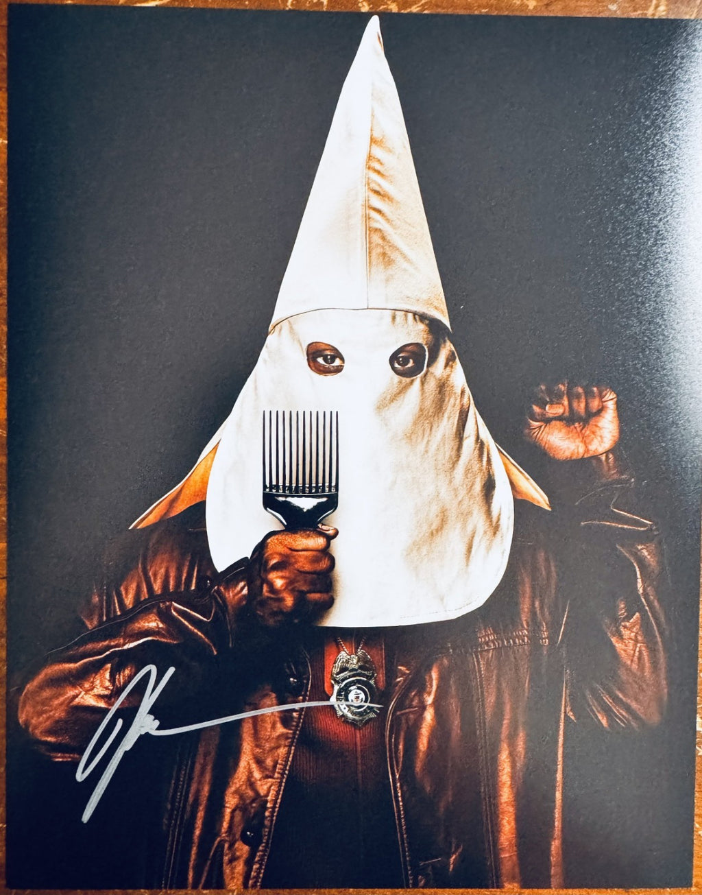 John David Washington BlacKkKlansman Signed Autographed 8x10 Matte Photo COA