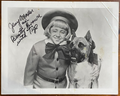 Jenny Maxler as Buster Brown & Tigs Signed Autograph 10x8 Vintage Photograph