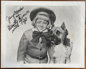Jenny Maxler as Buster Brown & Tigs Signed Autograph 10x8 Vintage Photograph