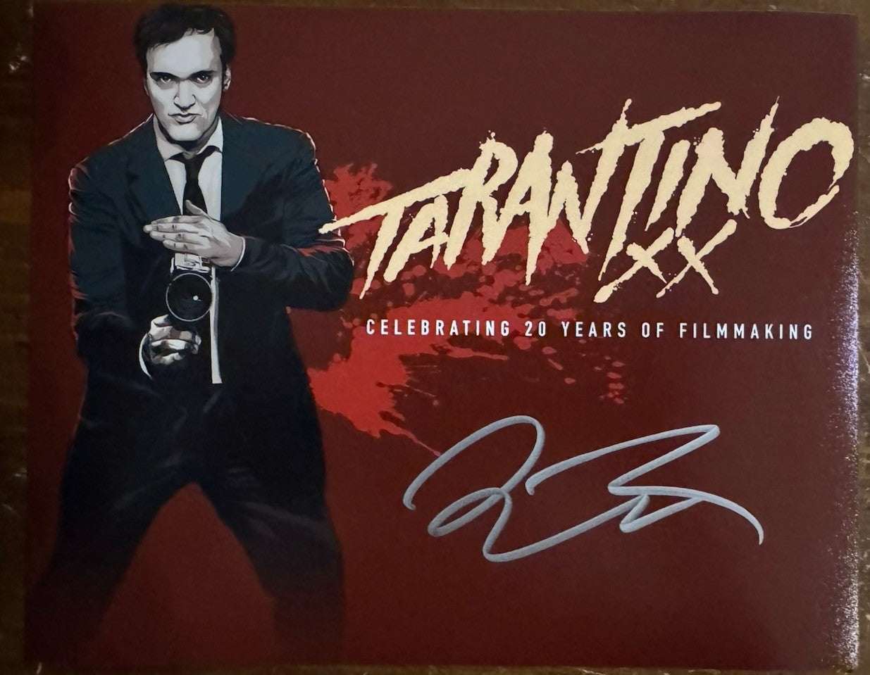 Quentin Tarantino Signed Autograph Signature 8x10 Matte Photograph COA