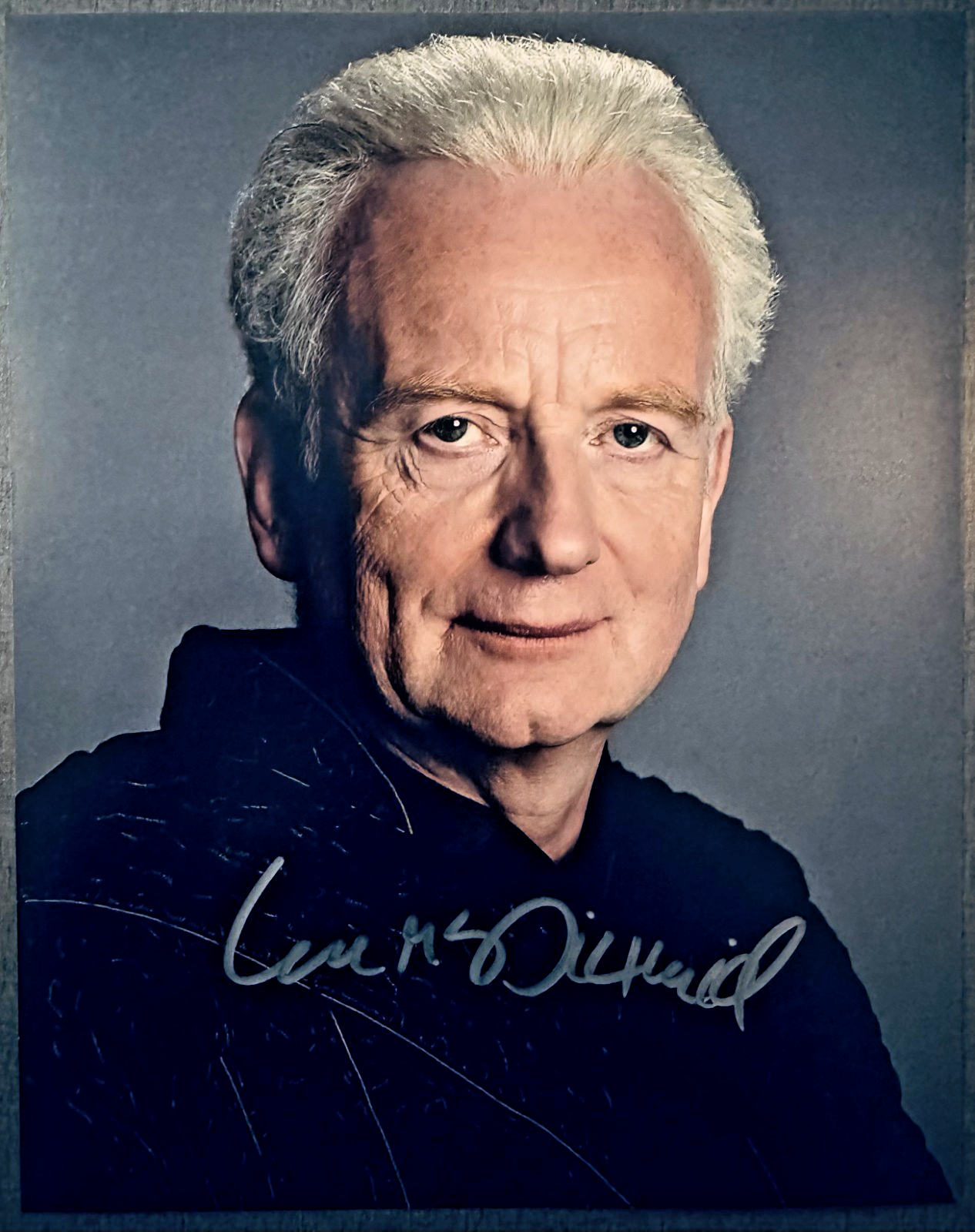 Ian MacDiarmid Star Wars Signed Autographed Signature 8x10 Matte Photograph COA