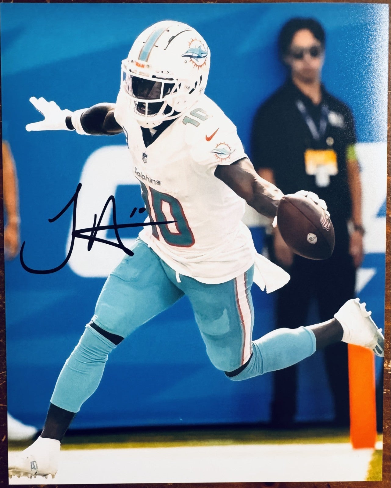 Tyreek Cheetah Hill Signed Autographed Signature 8x10 Matte Photograph COA