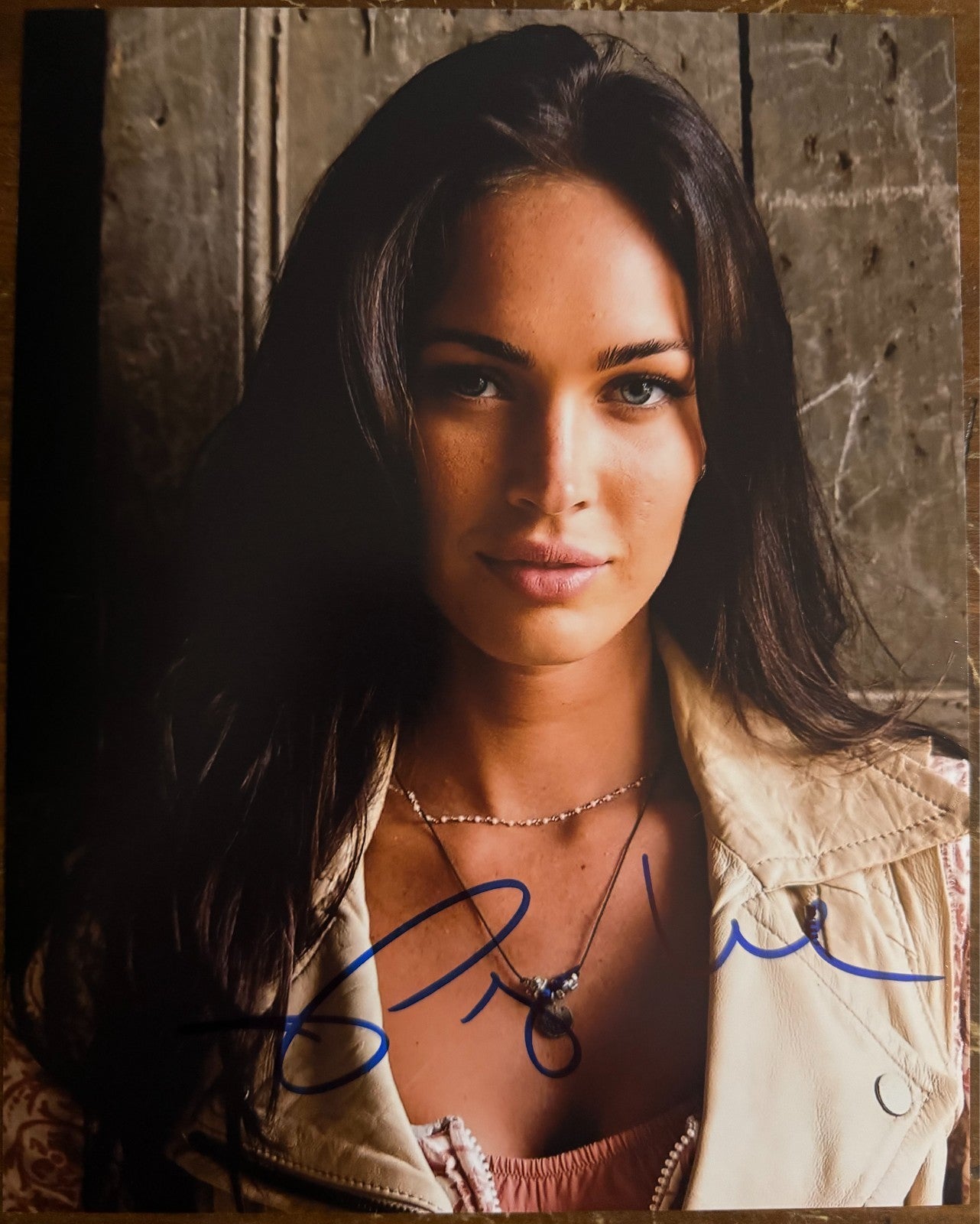Megan Fox Signed Autographed Signature 8x10 Matte Transformers Photograph COA