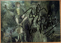 Billy Boyd & Dominic Monaghan Signed Autograph Signatures Lord of the Rings Card