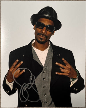 Snoop Dogg Signed Autograph Signature 8x10 Matte Photograph COA