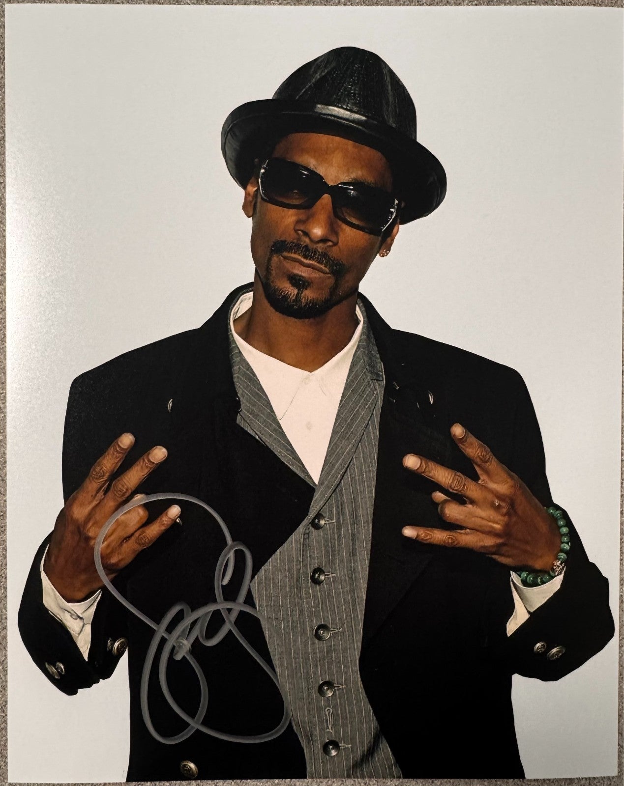 Snoop Dogg Signed Autograph Signature 8x10 Matte Photograph COA