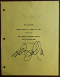 Ernie Sebella Signed Autograph Signature 8.5x11 The Lion King Cover Script Pumba