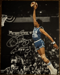 Julius Erving Autographed Signature 8x10 Matte Photograph COA