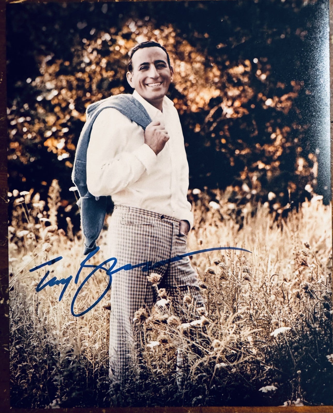 Tony Bennett Signed Autographed Signature 8x10 Matte Photograph COA