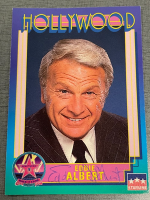 Eddie Albert Signed Autograph Signature Collectible Hollywood Trading Card