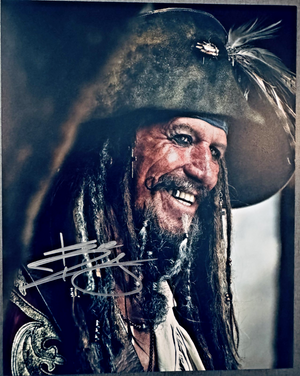 Keith Richards Pirates of the Caribbean Signed Autographed 8x10 Matte Photo COA