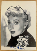Ann Sothern Signed autograph Signature 8x10 Foam Board Photograph