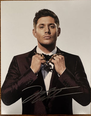 Jensen Ackles Supernatural Signed Autographed Signature 8x10 Matte Photo COA
