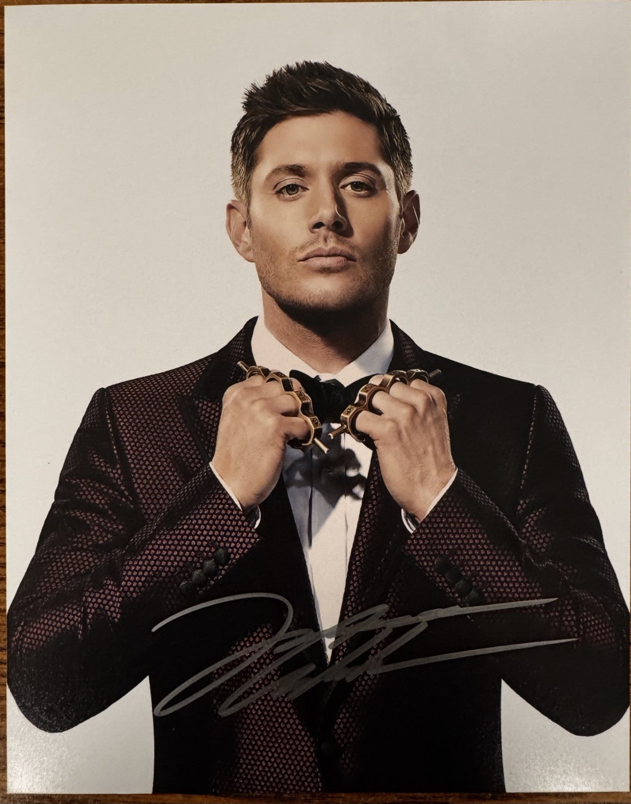 Jensen Ackles Supernatural Signed Autographed Signature 8x10 Matte Photo COA