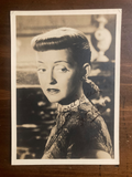 Bette Davis Signed Autograph Signature 5x7 B&W Matte Vintage Photograph