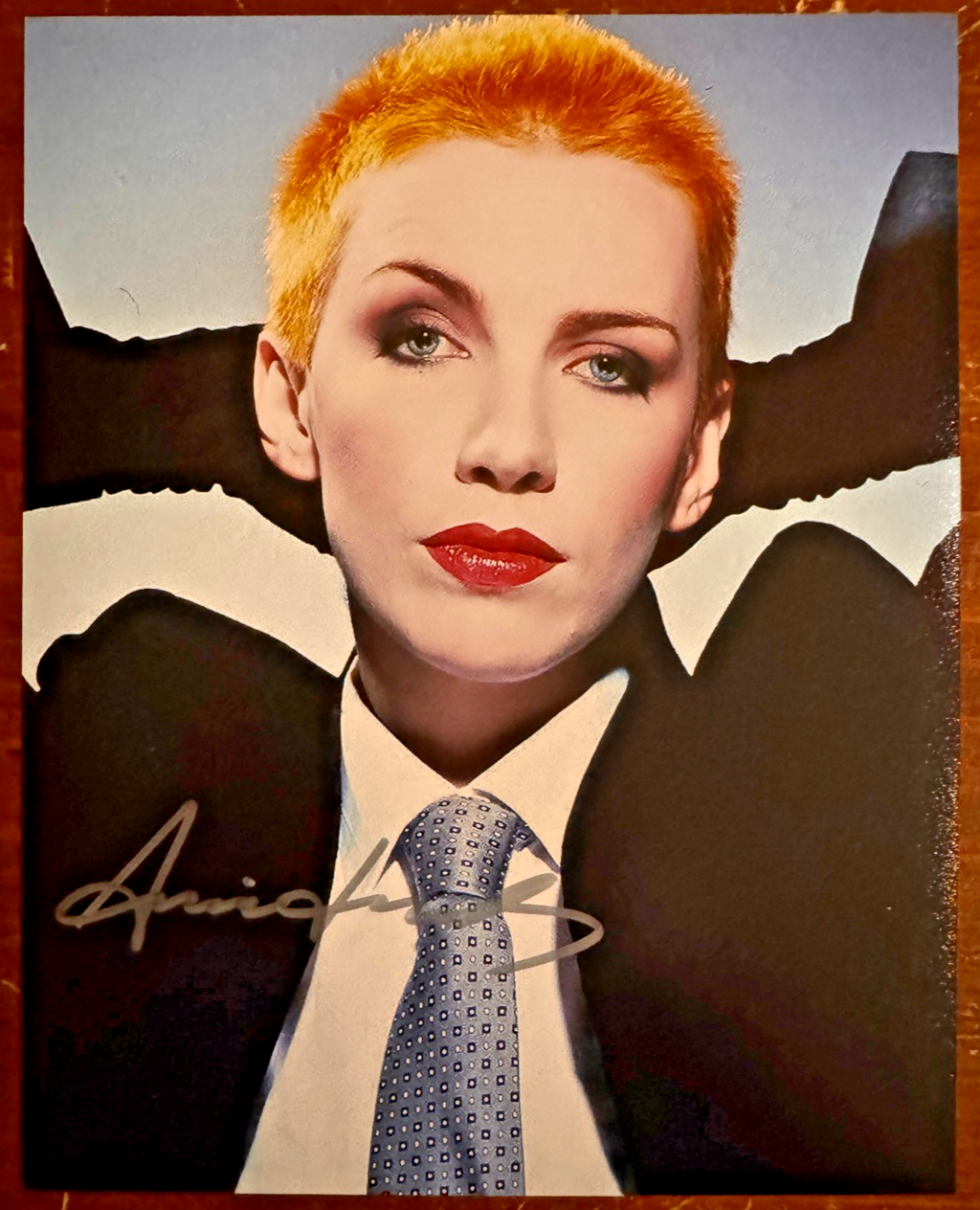 Annie Lennox Eurythmics Signed Autographed Signature 8x10 Matte Photograph COA
