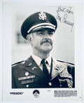 Sean Connery Presidio signed 8x10 black and white glossy photograph front view