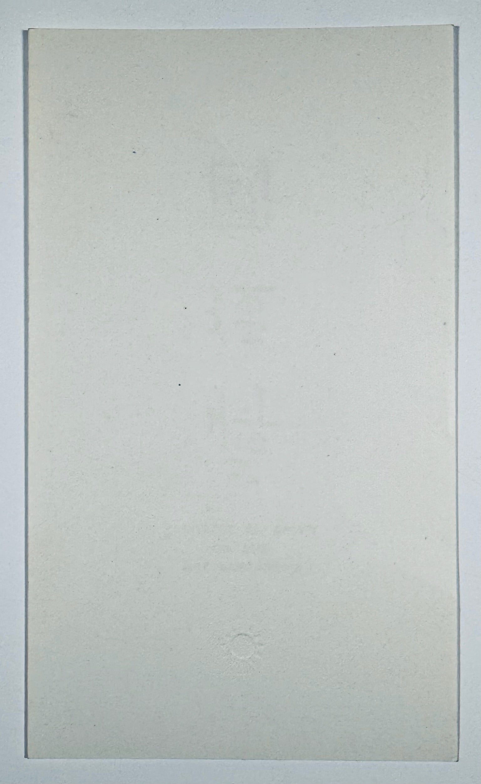Back of Yen Chia‑kan official President of the Republic of China signed signature card